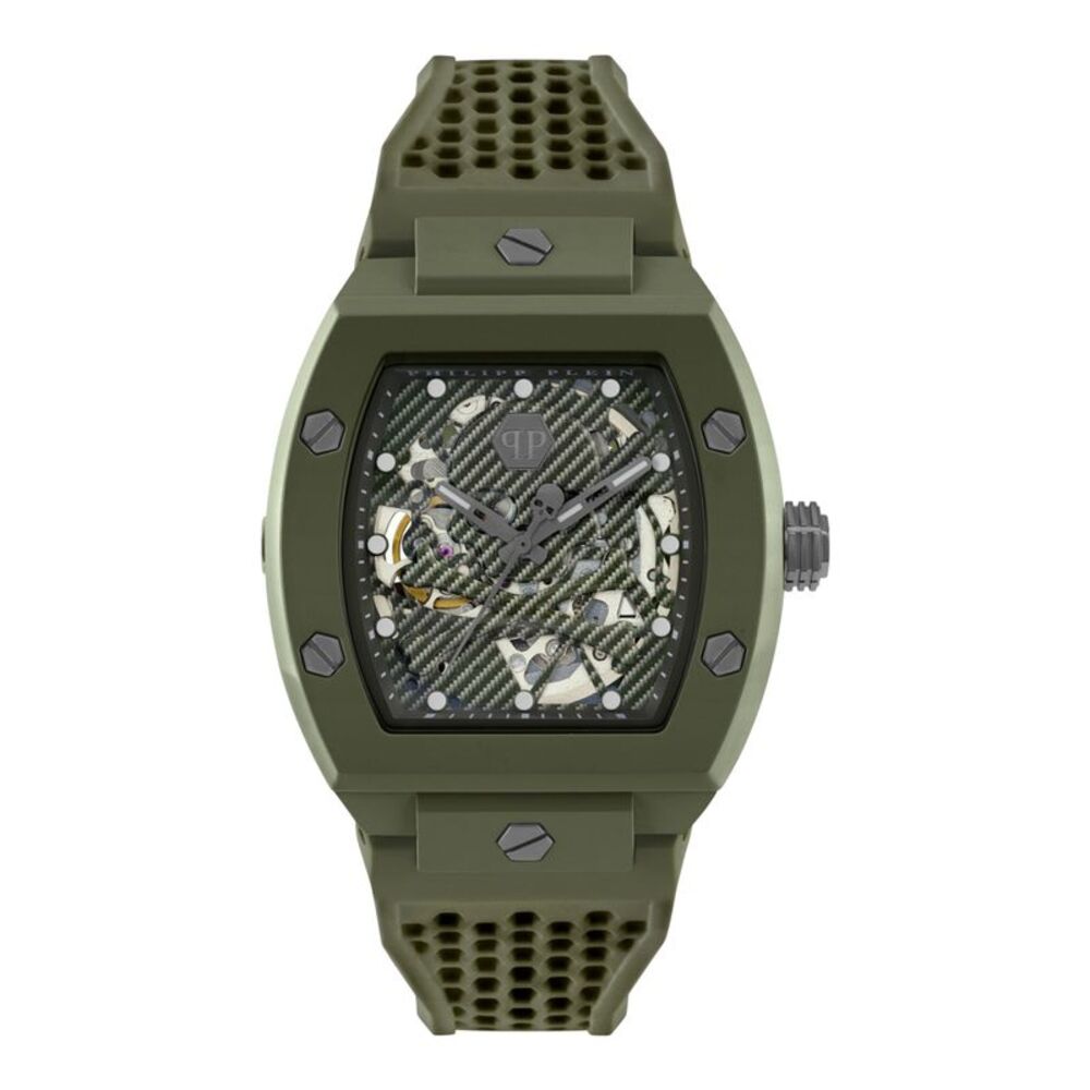 Philipp Plein The $keleton Ecoceramic Automatic Watch Green Mens